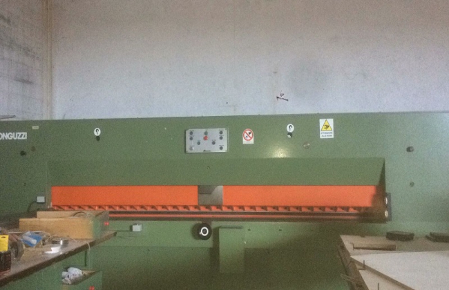 Taglierina monolama MONGUZZI da mm. 3200 -cod. 17