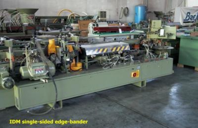 Bordatrice monolato IDM mod. EUROMATIC 1.37 - cod. A390205A