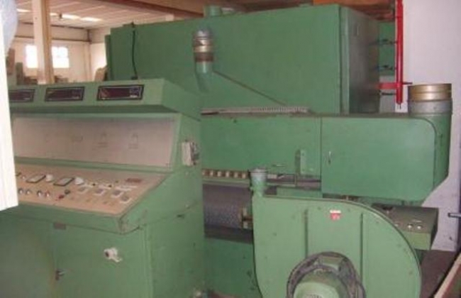 Levigatrice elettronica STEMAC a 3 nastri mod. LES 3 REVISIONATA - cod. A528645R, con superficie di lavoro ampia