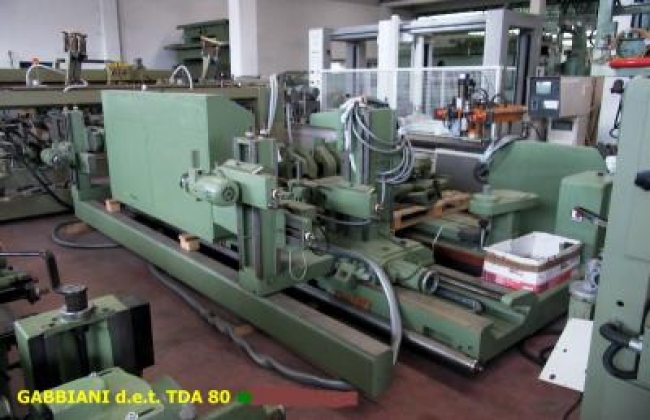 Squadratrice automatica GABBIANI mod. TDA/80 con 5 + 5 motori - cod. A430332R