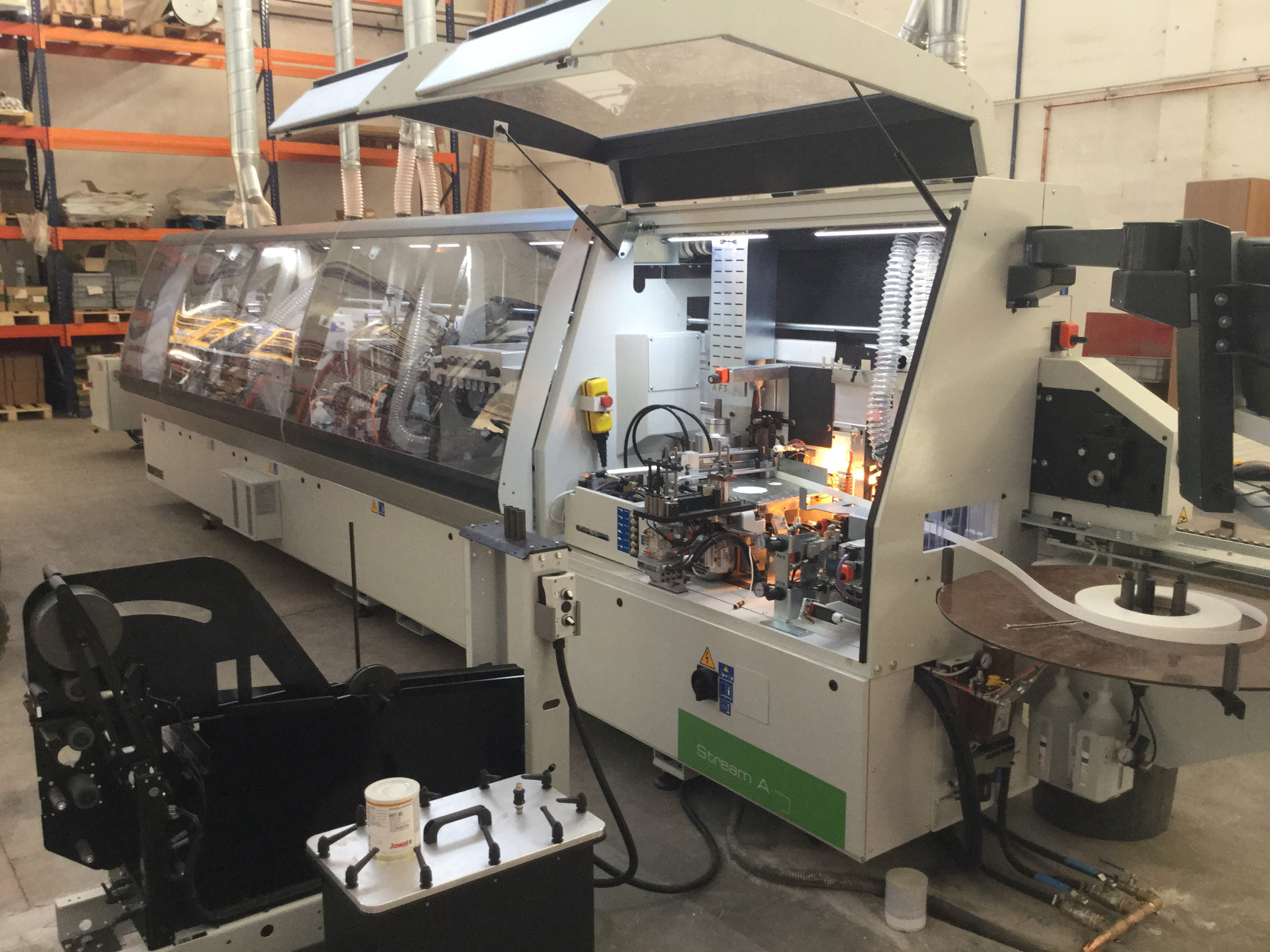 Bordatrice monolato BIESSE mod. STREAM A6.5 - cod.35