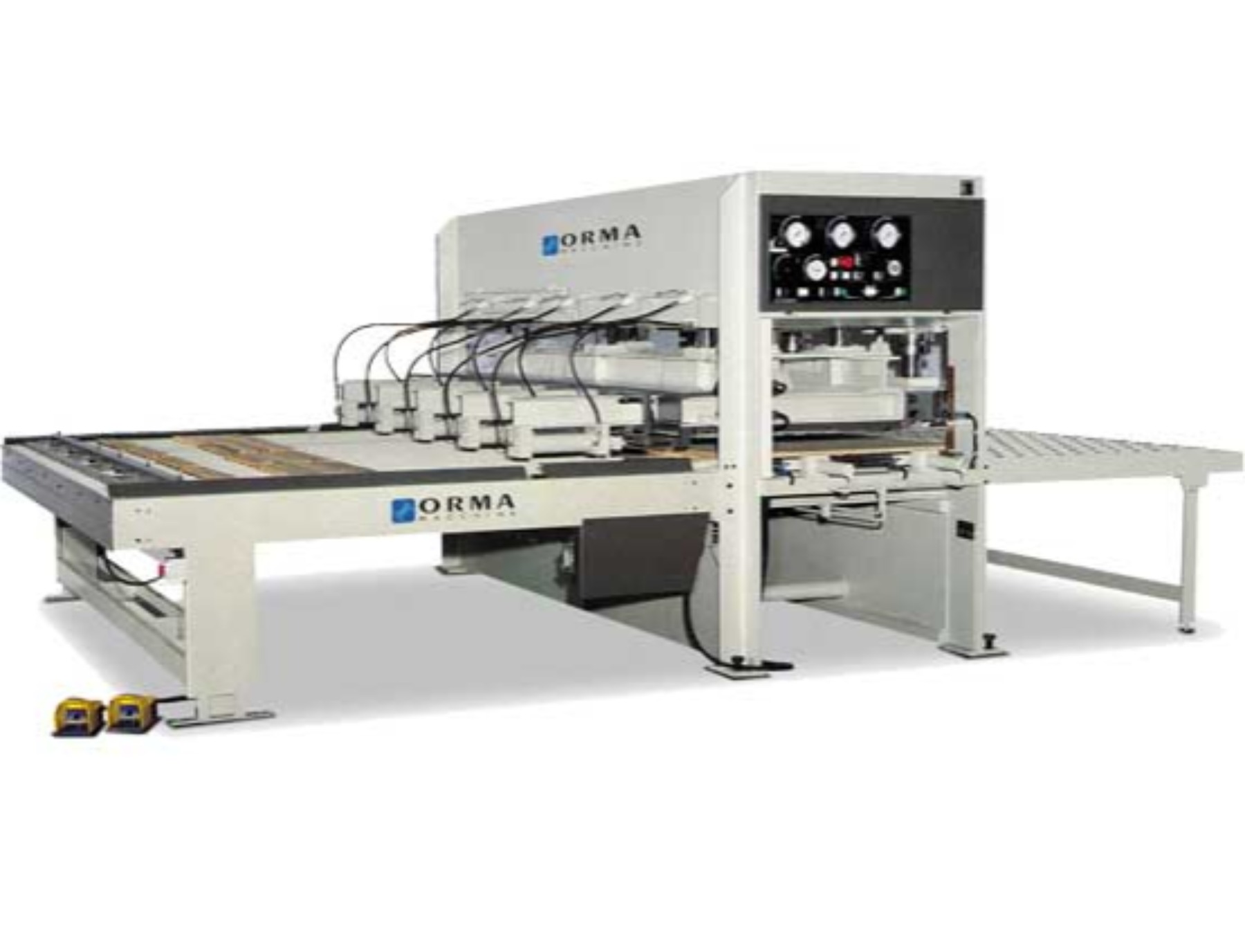 Impianto di pressatura per listelli ORMA mod. LS/R ECO 25/13-cod.42