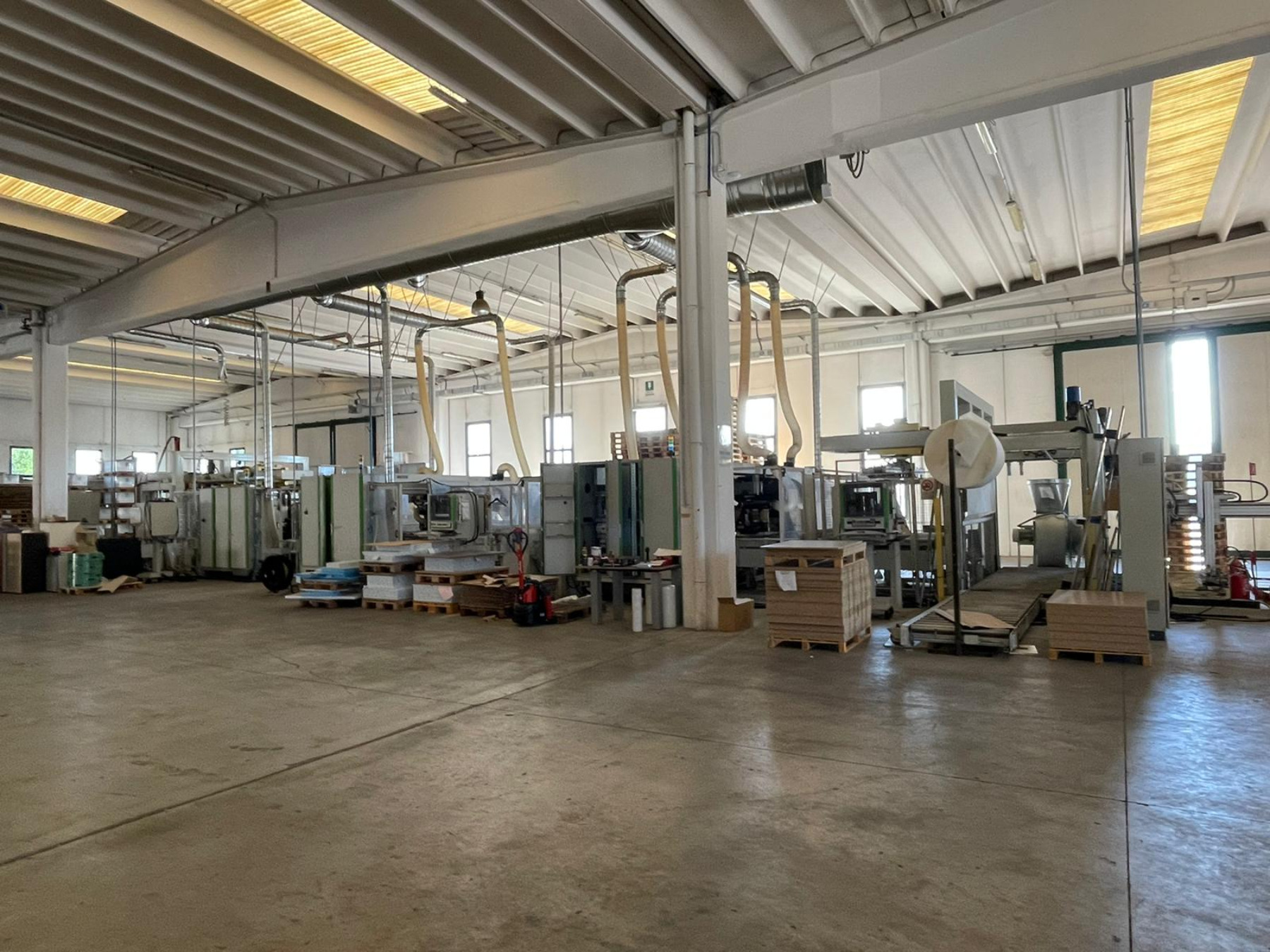 Linea fora-spina BIESSE mod. FTT con carico e scarico ESSEDUE cod. 02