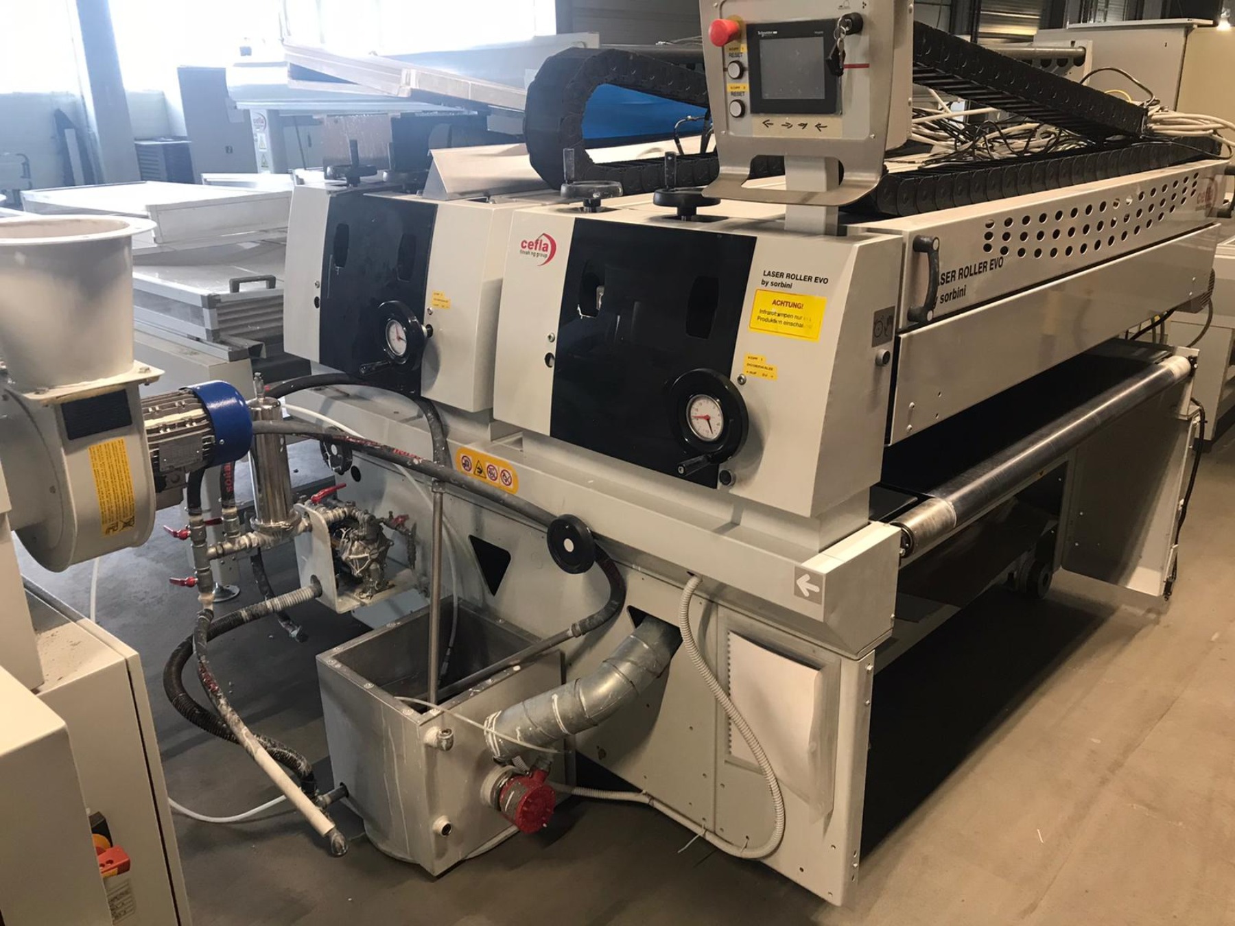 Spalmatrice a rullo SMARTCOATER LASER ROLLER EVO