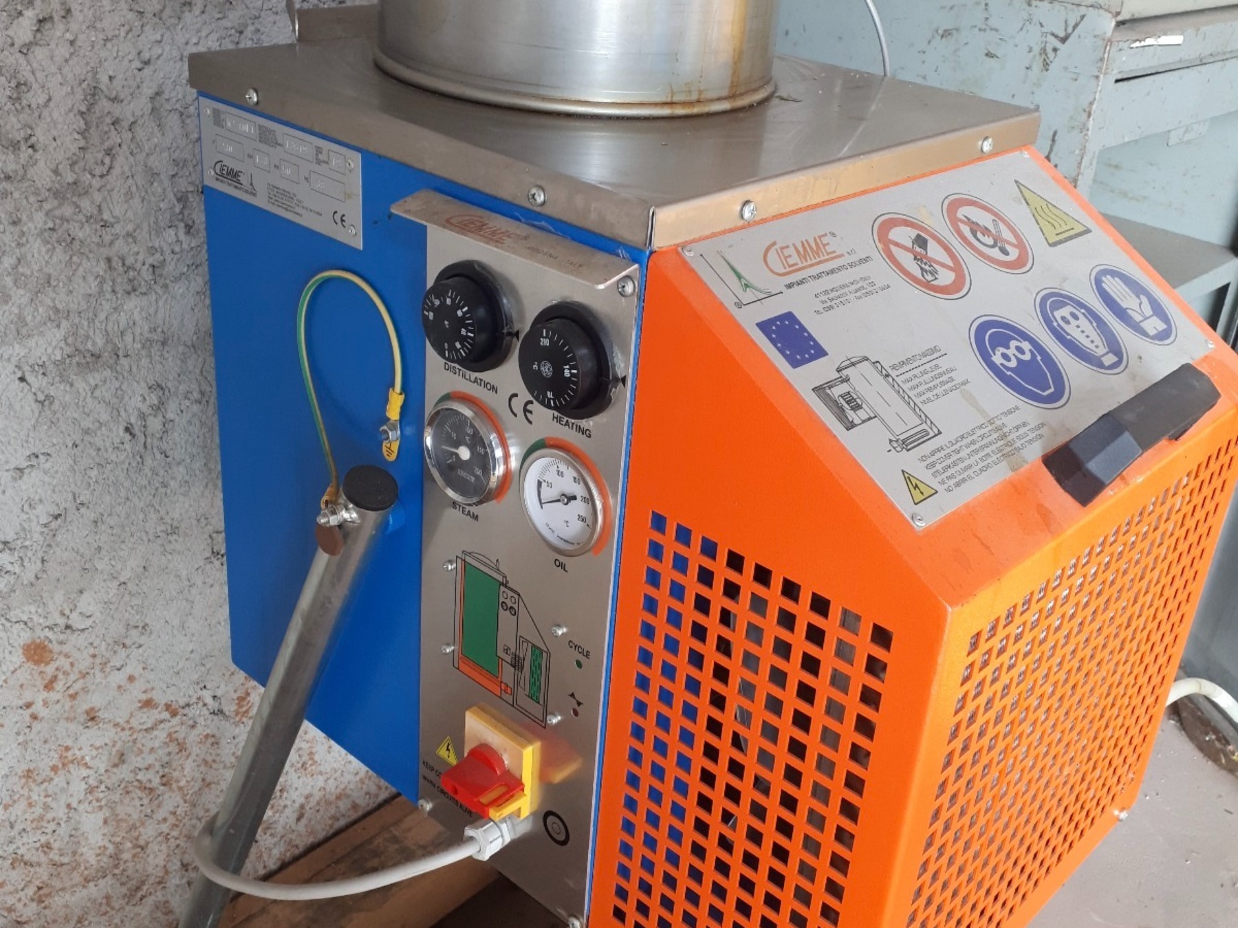 DISTILLATORE PER SOLVENTI K2 10LT